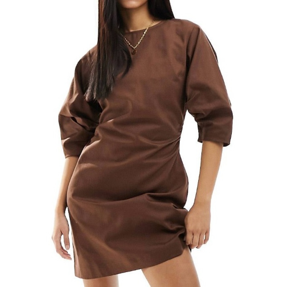 ASOS Desing twill mini dress